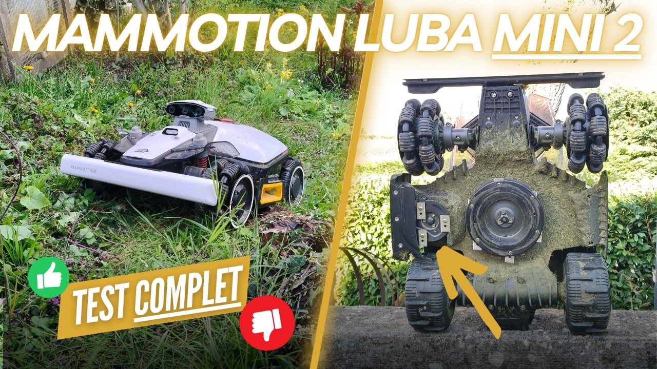 Mammotion Luba Mini 2 : 5 raisons de l&rsquo;acheter et 3 de ne PAS l&rsquo;acheter !
