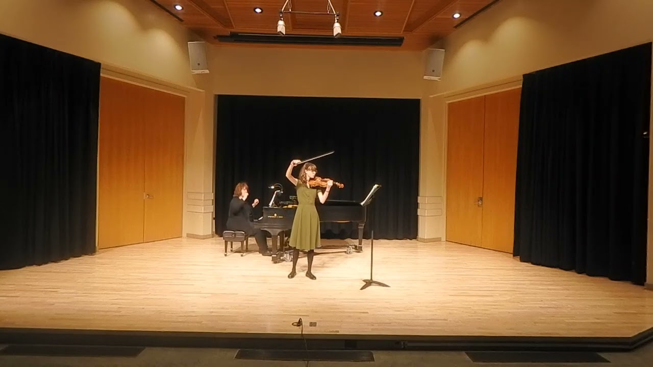 Violin Concerto Lalo Symphonie Espanole Op. 21 mvt. 1 & 4 - Eliza Beck