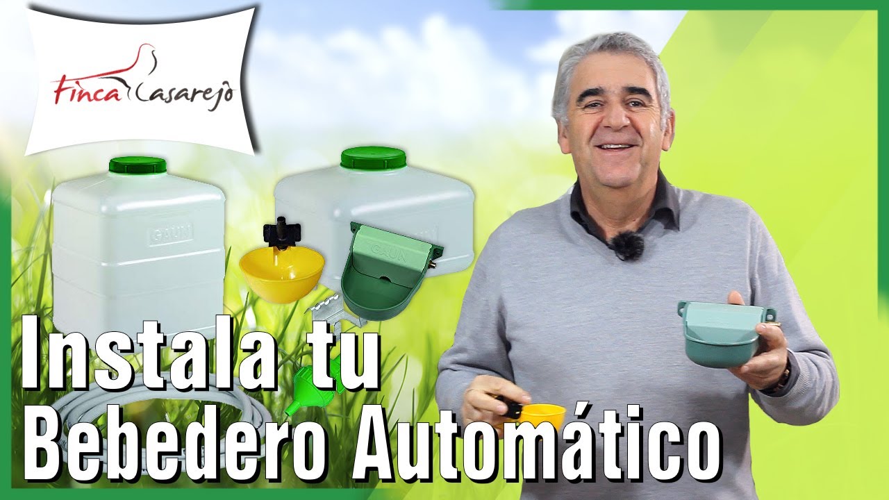 Bebedero Automático para gallinas y otras mascotas: Cómo instalarlo