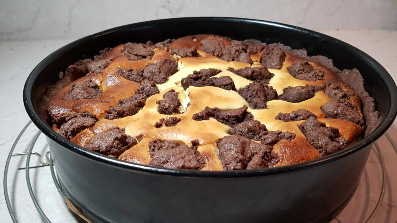 Russischer Zupfkuchen ::: dunkler K&auml;sekuchen ::: einfach, schnell und superlecker