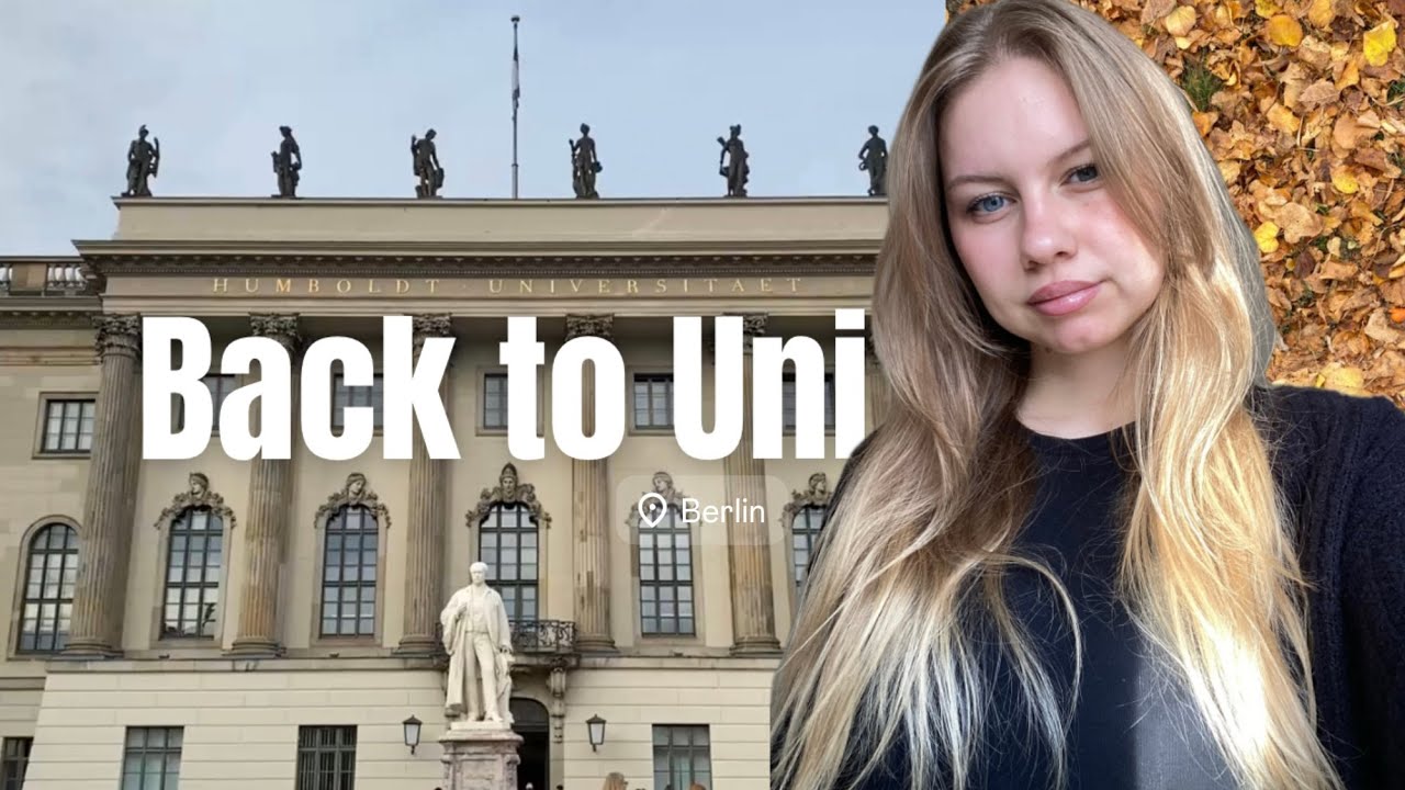 erste Woche im Master in Berlin 📚 back to uni vlog 