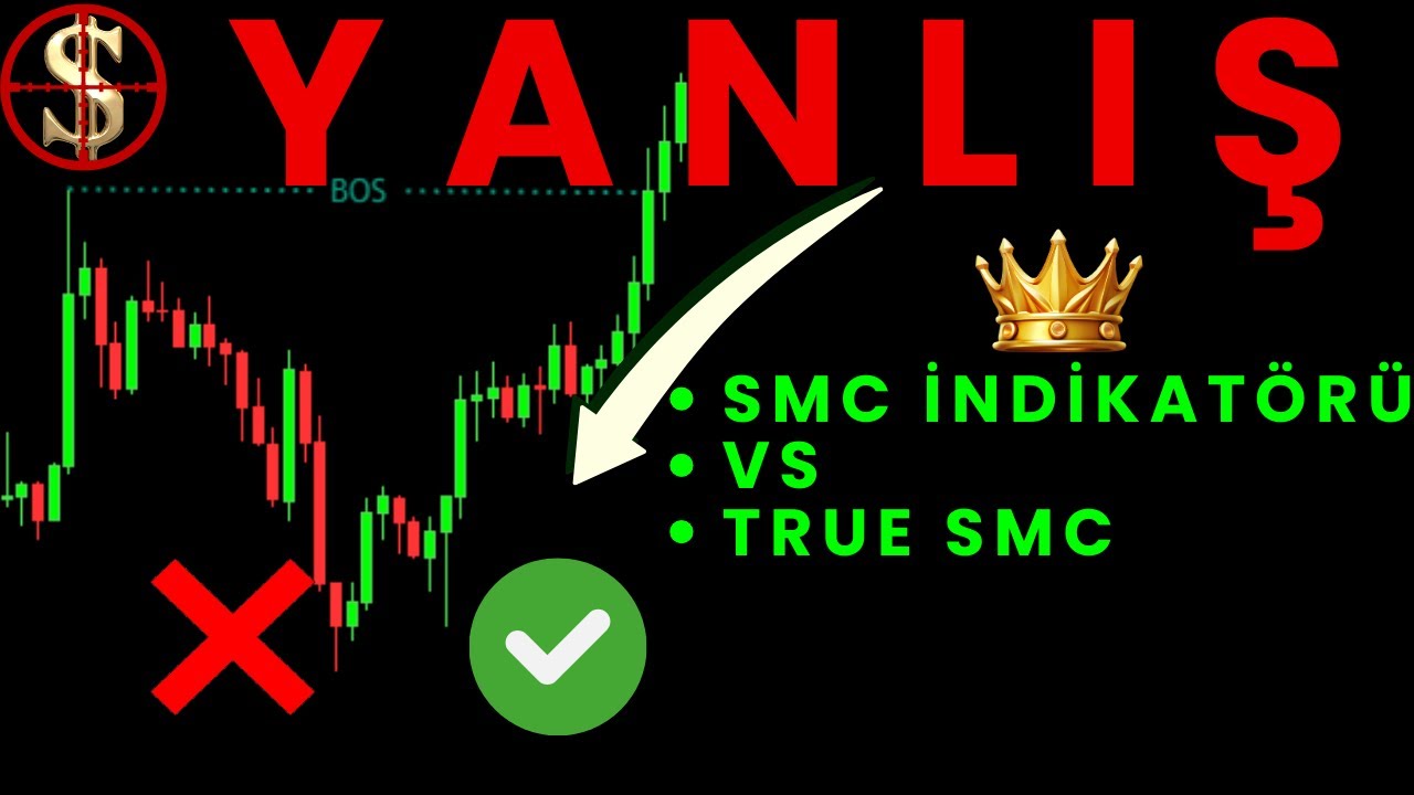 Smart Money Concept (SMC) Akıllı Para İndikat&ouml;r&uuml; T&uuml;rk&ccedil;e Lux Algo