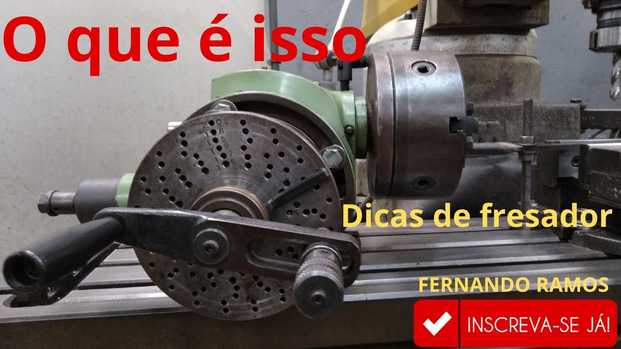 Divisor para FRESADORA  ( Dicas de fresador )