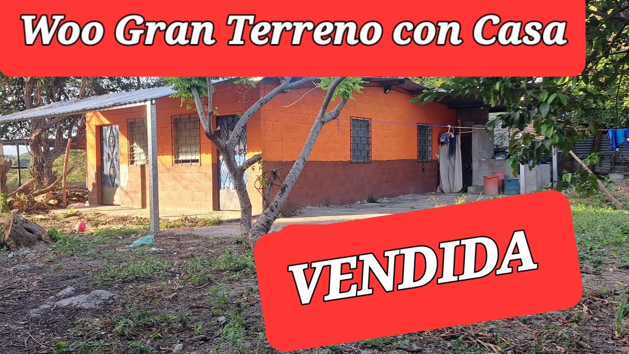 VENDIDA ** con Terreno Grande, $28,500, en Nahualapa, En la Paz 15 minuts aeropuerto, Tel 7797-8604