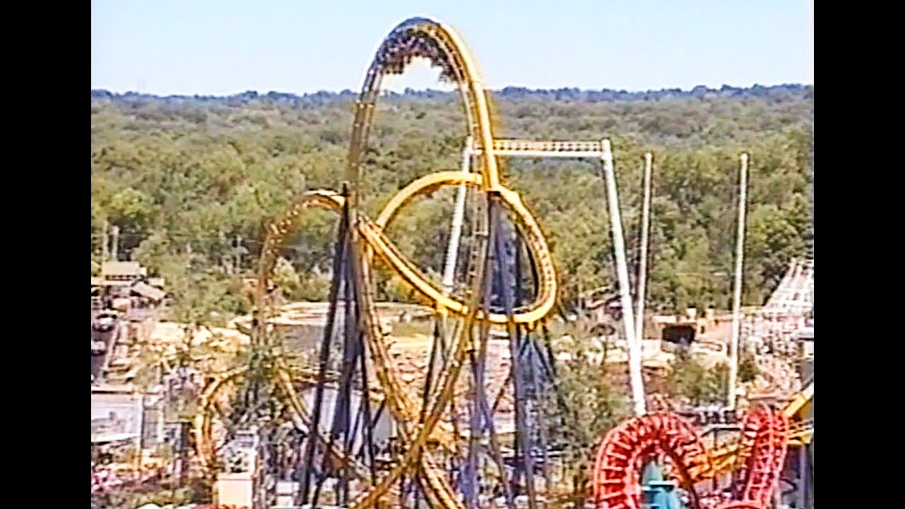 Batman Knight Flight (Dominator) - Offride Footage - Six Flags Worlds of Adventure (Geauga Lake)