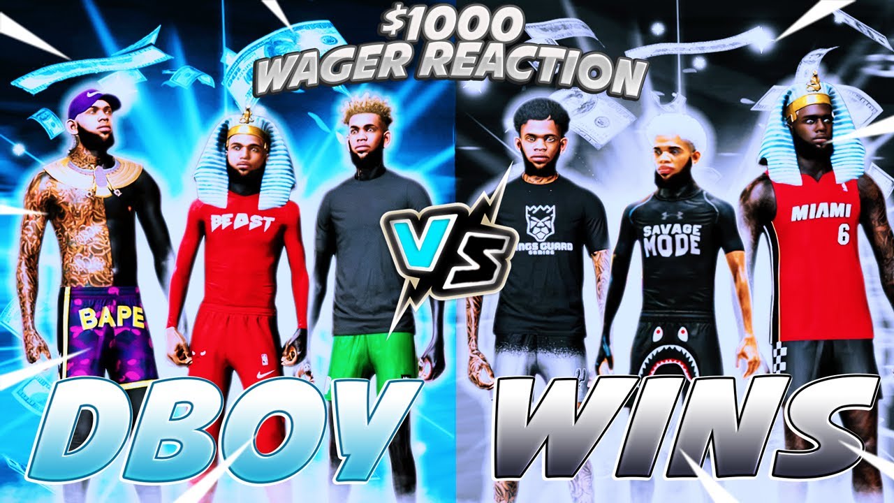 Dboy Wagered WinsBeKillin For $1000 On NBA2K21 And You Won't BELIEVE WHAT HAPPENED...😱 | REACTION