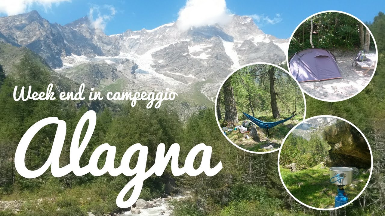 Campeggio ad Alagna, Valsesia, Italia 🏔
