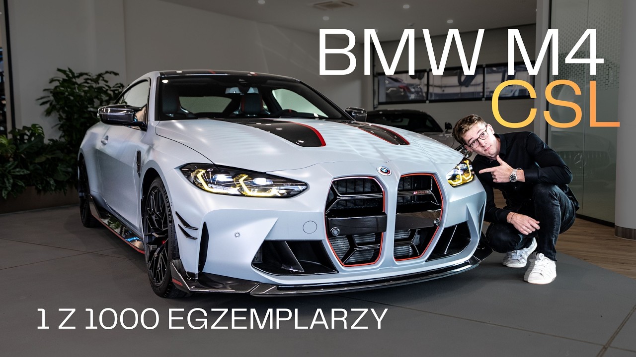BMW M4 CSL | 1 z 1000 egzemplarzy w ofercie AUTOREDUTA