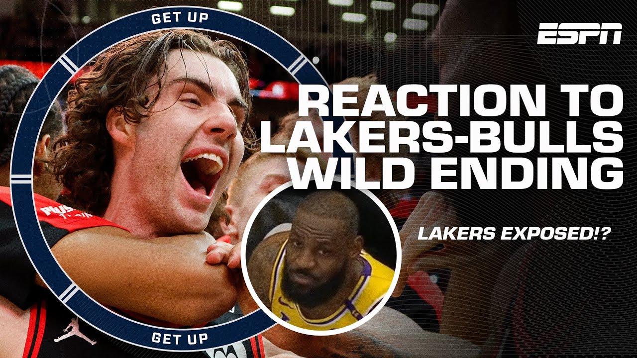 LAKERS COLLAPSE 😱 Bulls' ELECTRIC comeback exposed shocking defensive issues - Tim MacMahon | Get Up