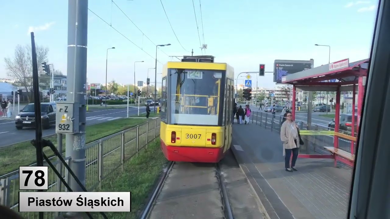 Tramwaje Warszawa 2025 Linia 78