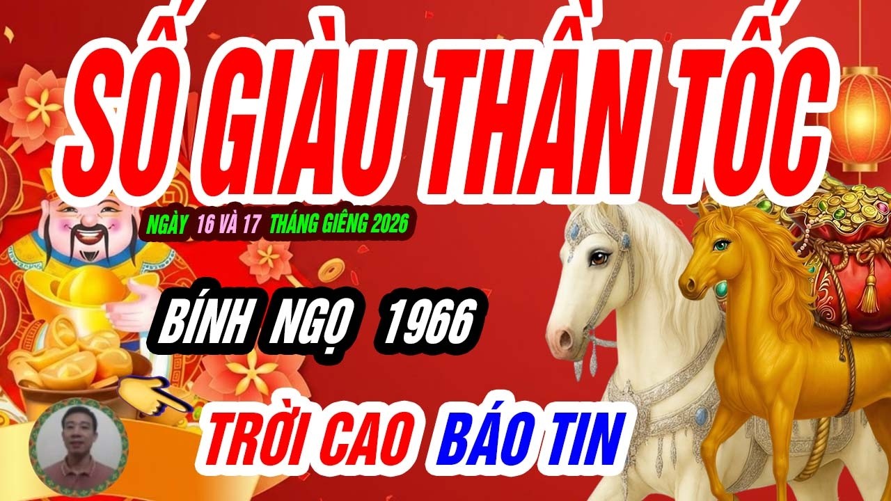 🐴 Hỏa Vận Bừng Sáng! BÍNH NGỌ 1966 đúng 48 giờ thiêng tiền tài tràn vào