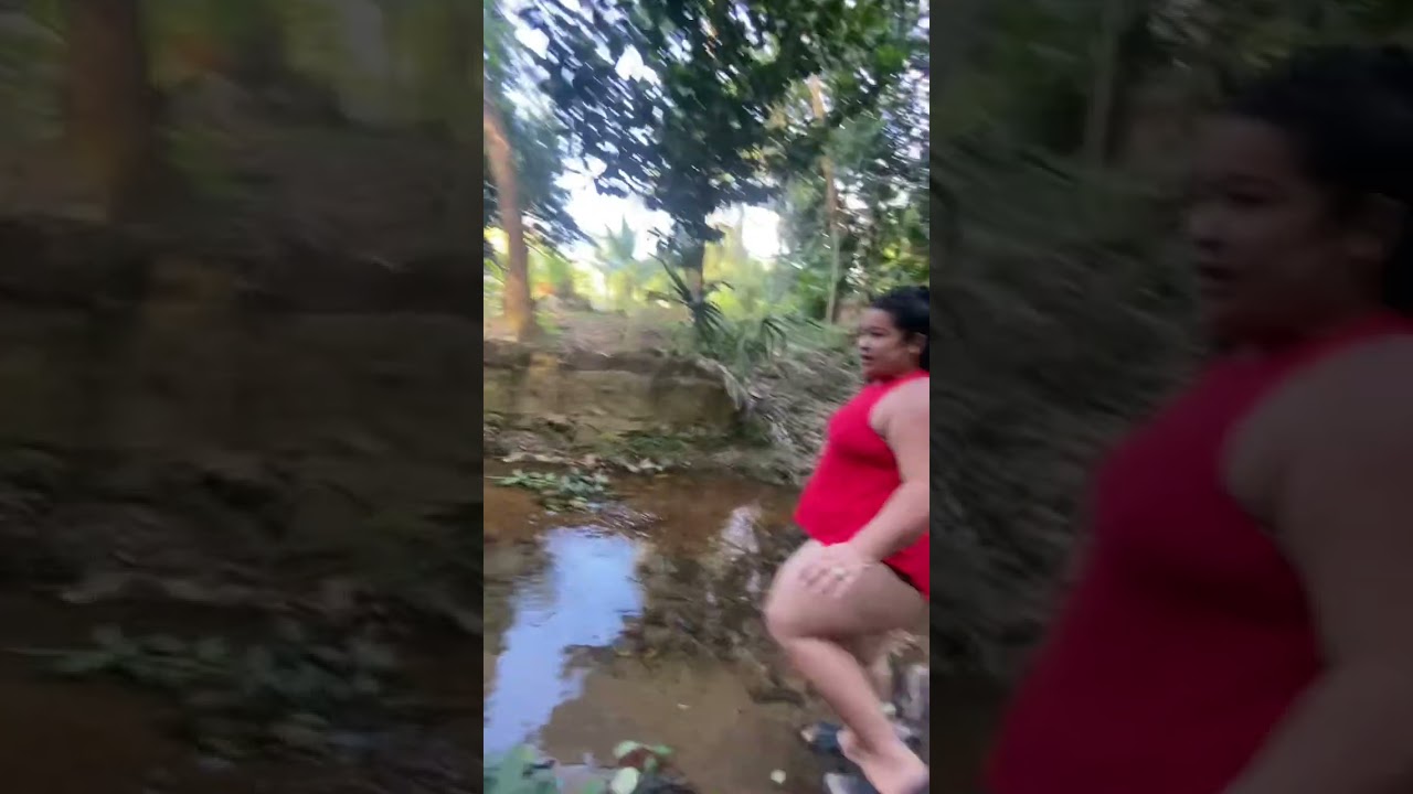 En el arroyo en turbaco bolivar 🥰 #parati #viral #familia #viajes