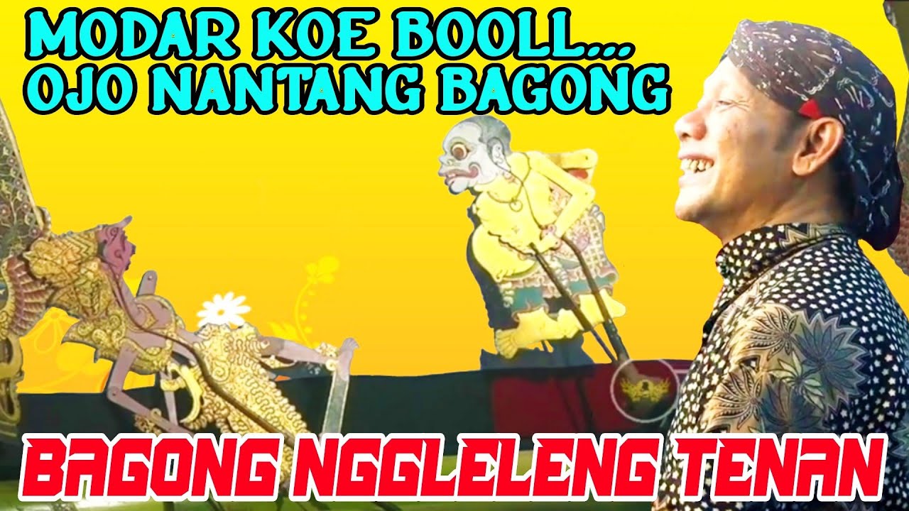 BAGONG NGGLELENG!!! Bagong wani ngajar bolodewo sampai pinsan #kisenonugroho