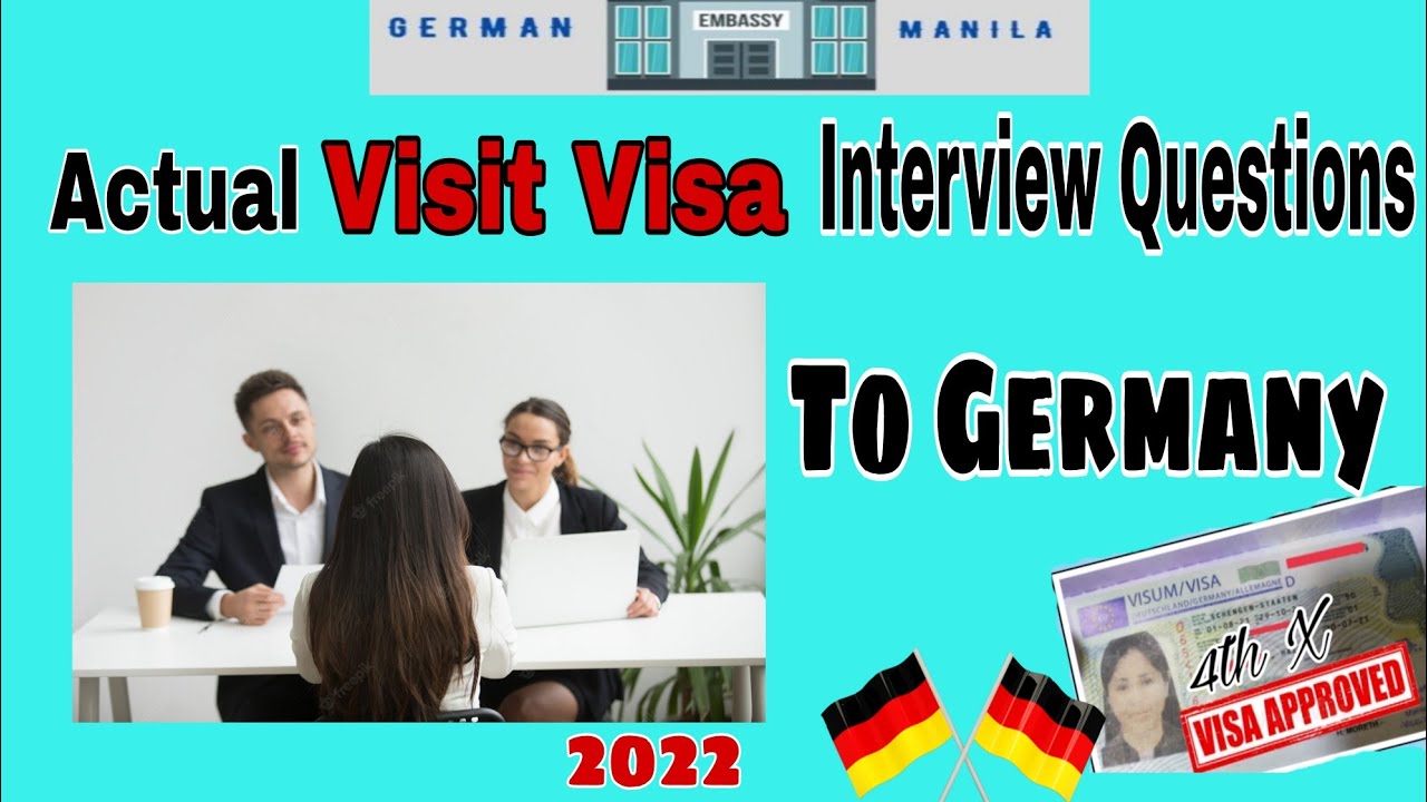 Actual VISIT VISA  interview Questions GERMANY🇩🇪 #schengenvisa #europe #visaconsultants#travel