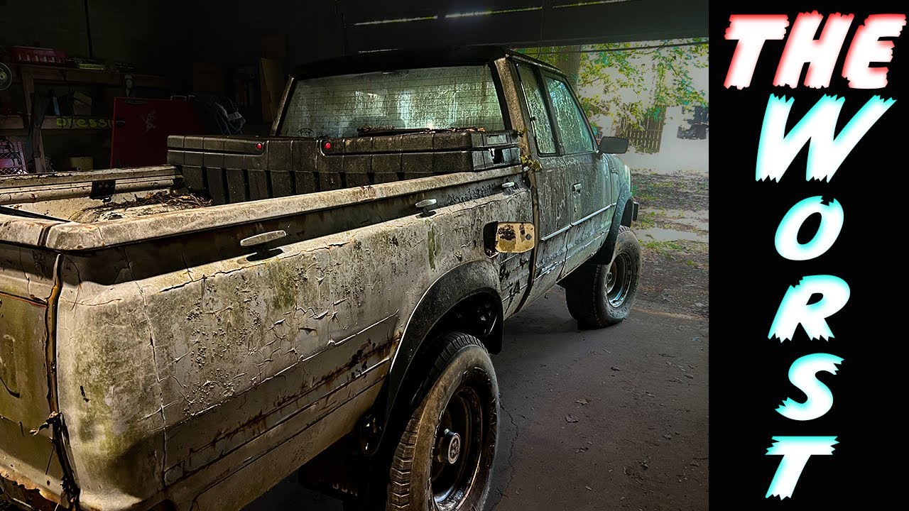 The Worst ENGINE Ever... DEAD DATSUN GARAGE [Abandoned] 720 4x4 Kingcab (ep.6)