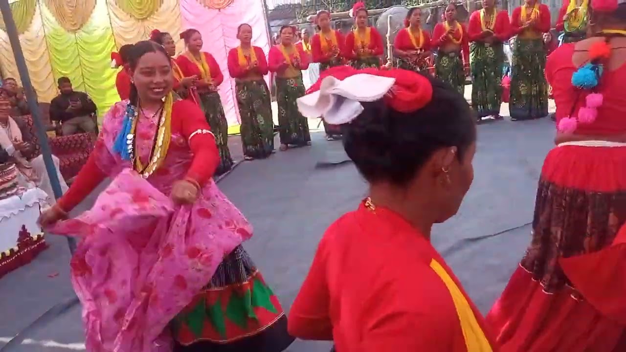 जोनापुर कैलालीक मघौता नाच ।