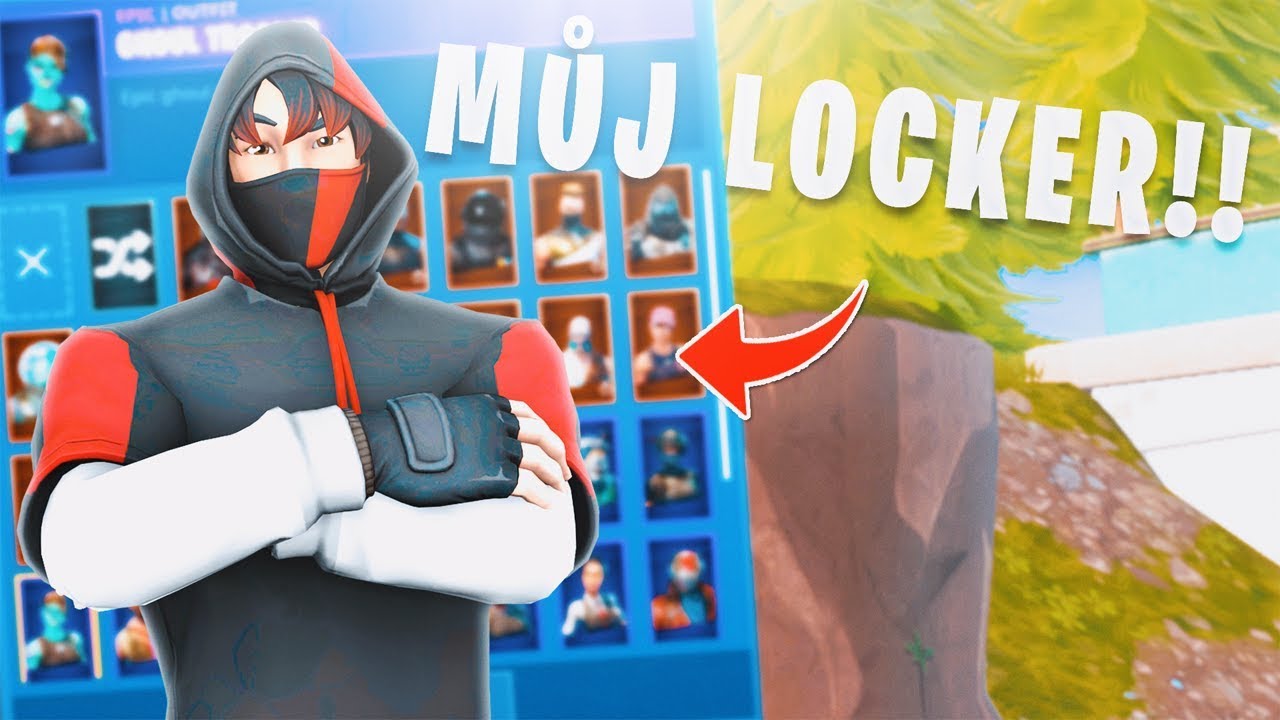 😱MŮJ FORTNITE LOCKER😱 | Boostbend