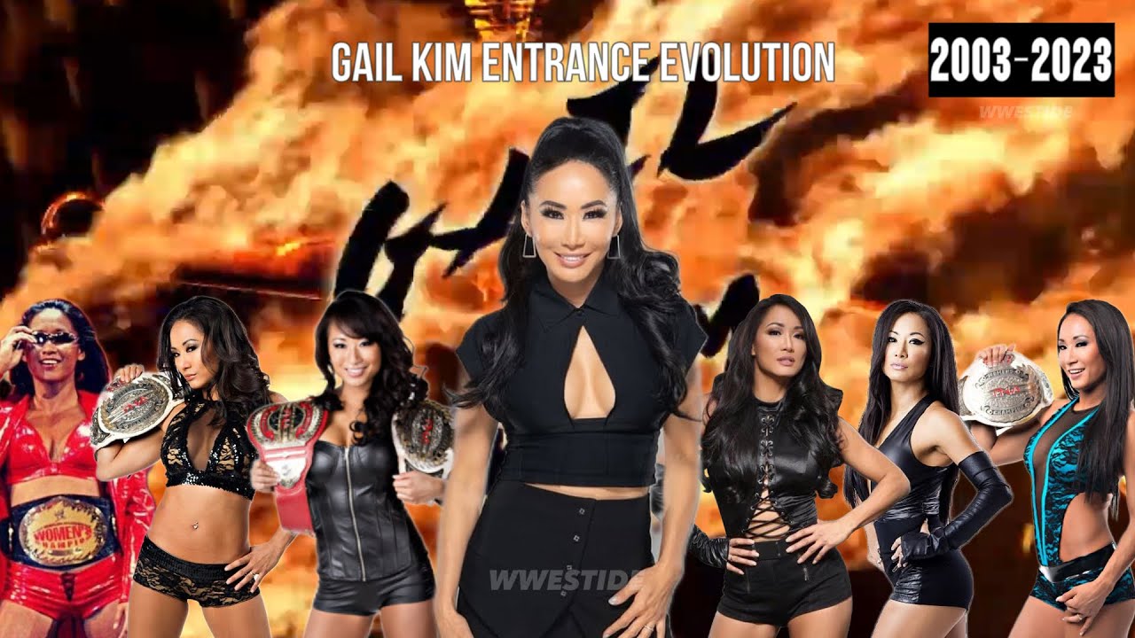Gail Kim Entrance Evolution (2003-2023)
