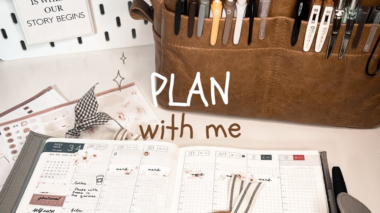Plan With Me | Hobonichi Cousin | Week 13