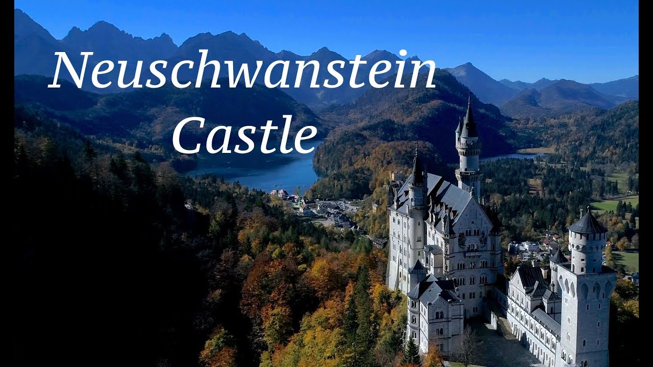 Neuschwanstein Castle - Bavaria, Germany (drone, 4K)