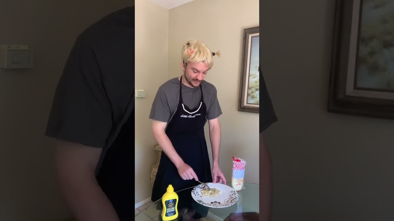 You are watching one of those weird recipe videos on TikTok