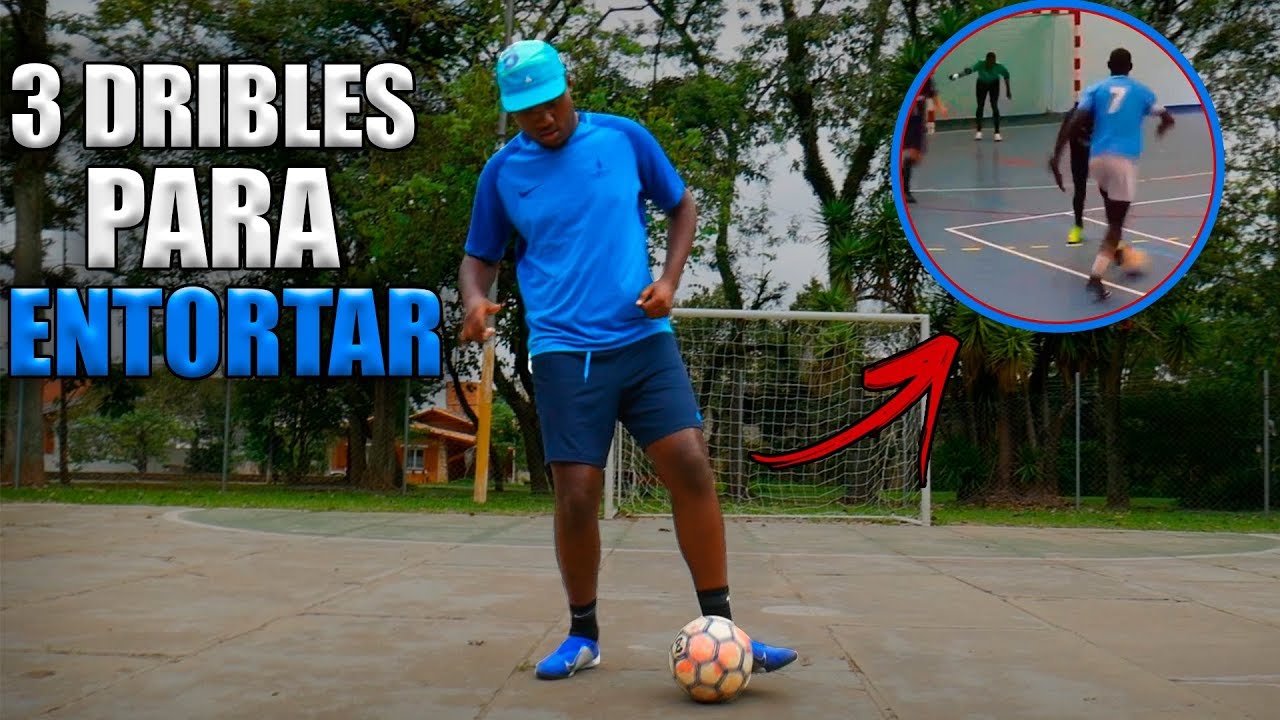 3 DRIBLES FÁCEIS E DIFERENTES PARA USAR NO FUTSAL