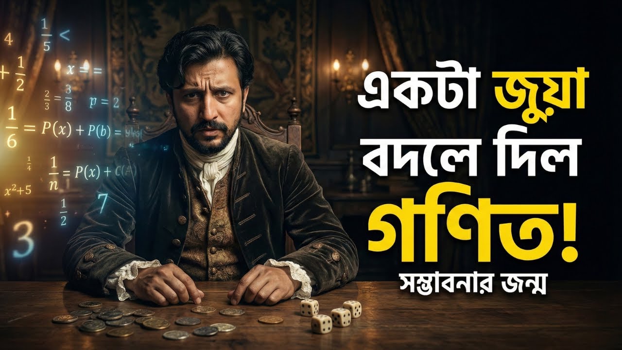 সম্ভাবনা (Probability) কিভাবে এলো? | একটি জুয়ার গল্প থেকে গণিতের সূত্র