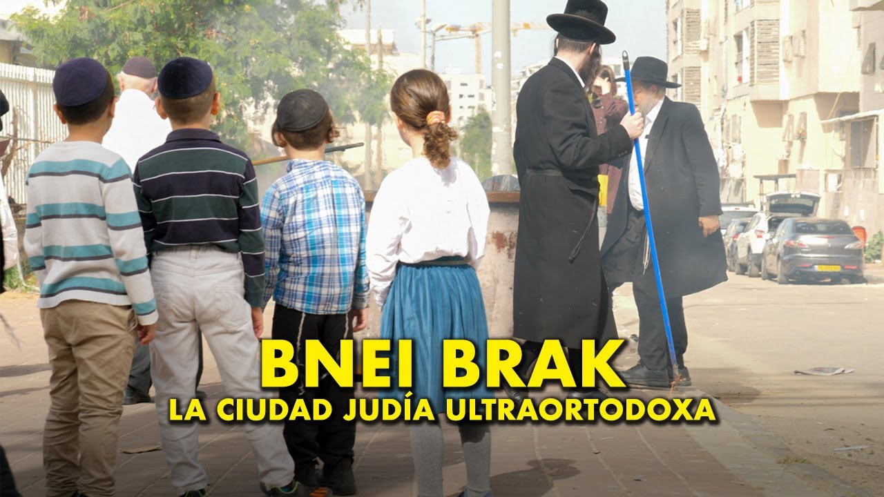 La Ciudad JUDÍA ULTRAORTODOXA de Bnei Brak se prepara para un CURIOSO RITUAL 🤔