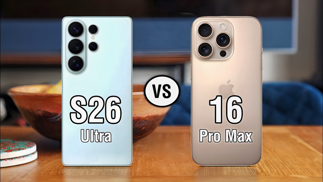 Samsung Galaxy S26 Ultra Vs iPhone 16 Pro Max– Full Comparison!