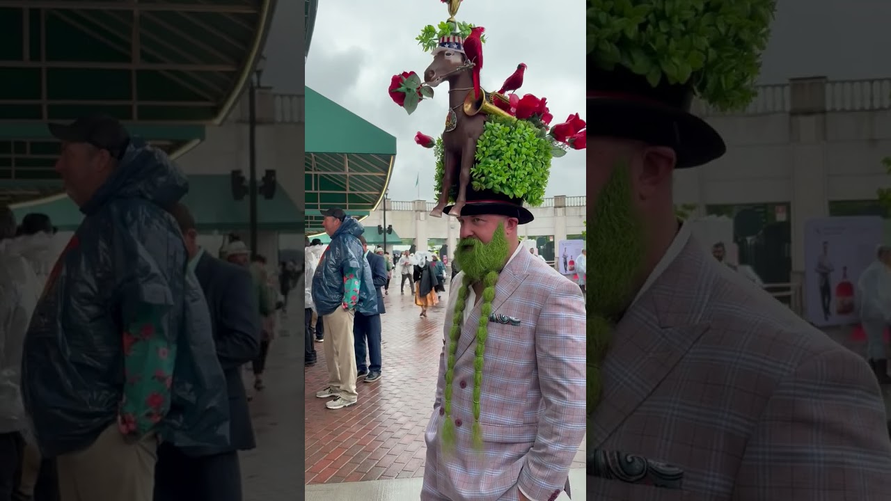 Unique hat at Kentucky Derby 151