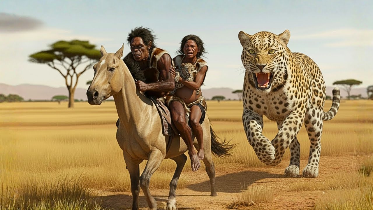 Life 3.2 MILLION Years Ago: Homo habilis Challenges the ANCESTRAL LEOPARD — An Irreversible Mistake