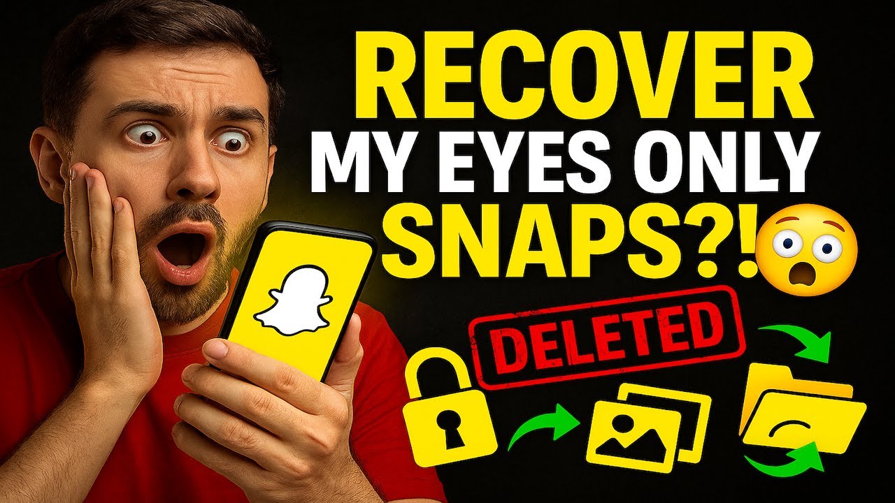 Как восстановить удалённые снимки My Eyes Only? Верните потерянные фотографии My Eyes Only в Snap...
