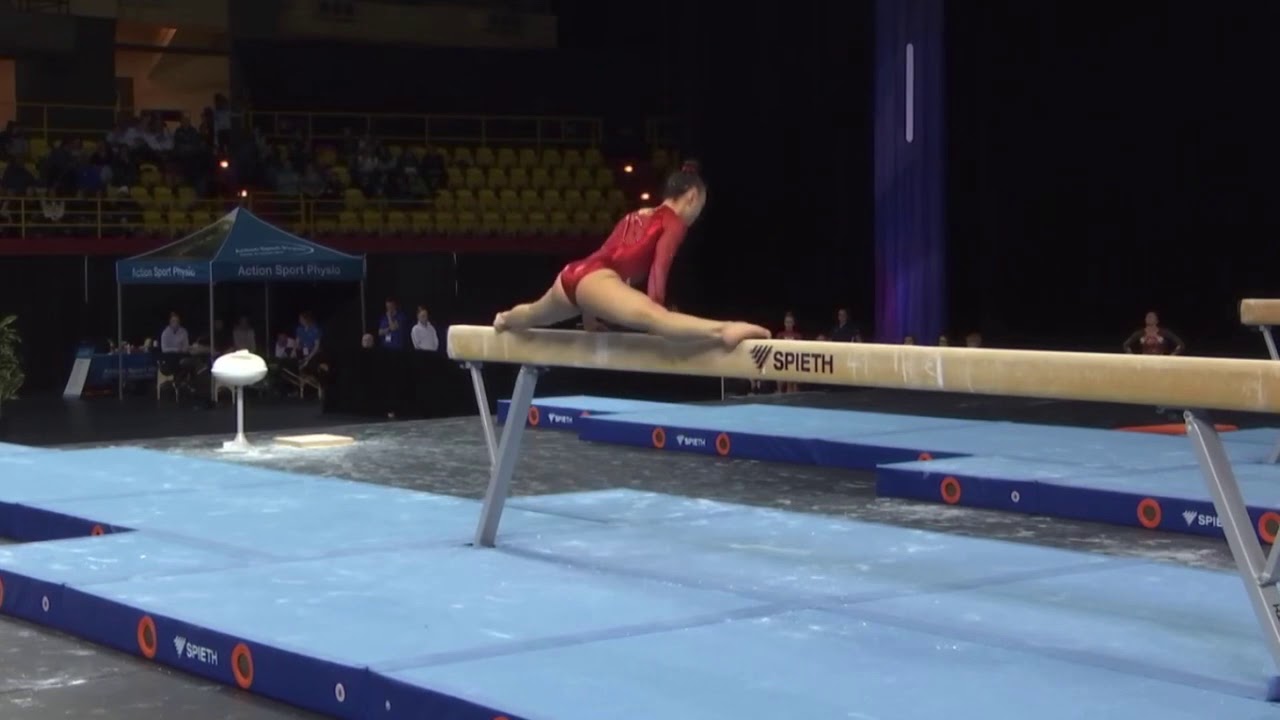 Emily Lee USA Beam International Gymnix Team/AA 2020