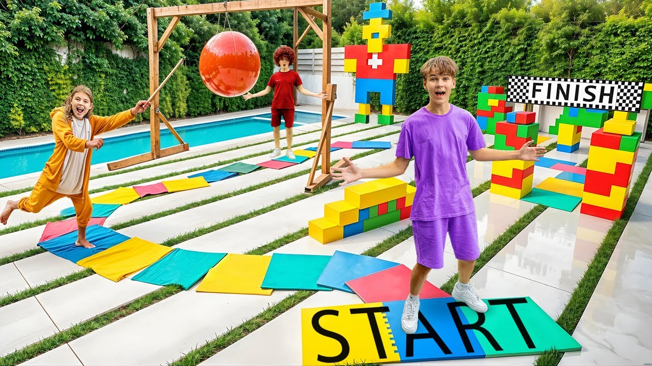 Гигантская Настольная Игра в РЕАЛЬНОЙ ЖИЗНИ! 🎲🤯
