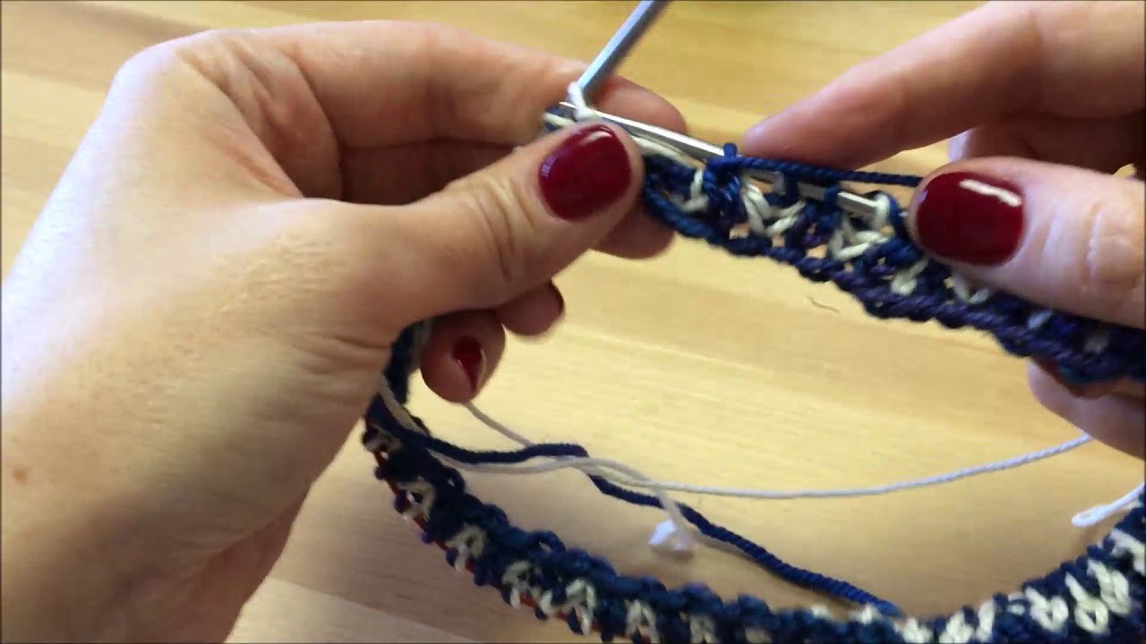 Tricot Brioche les diminutions