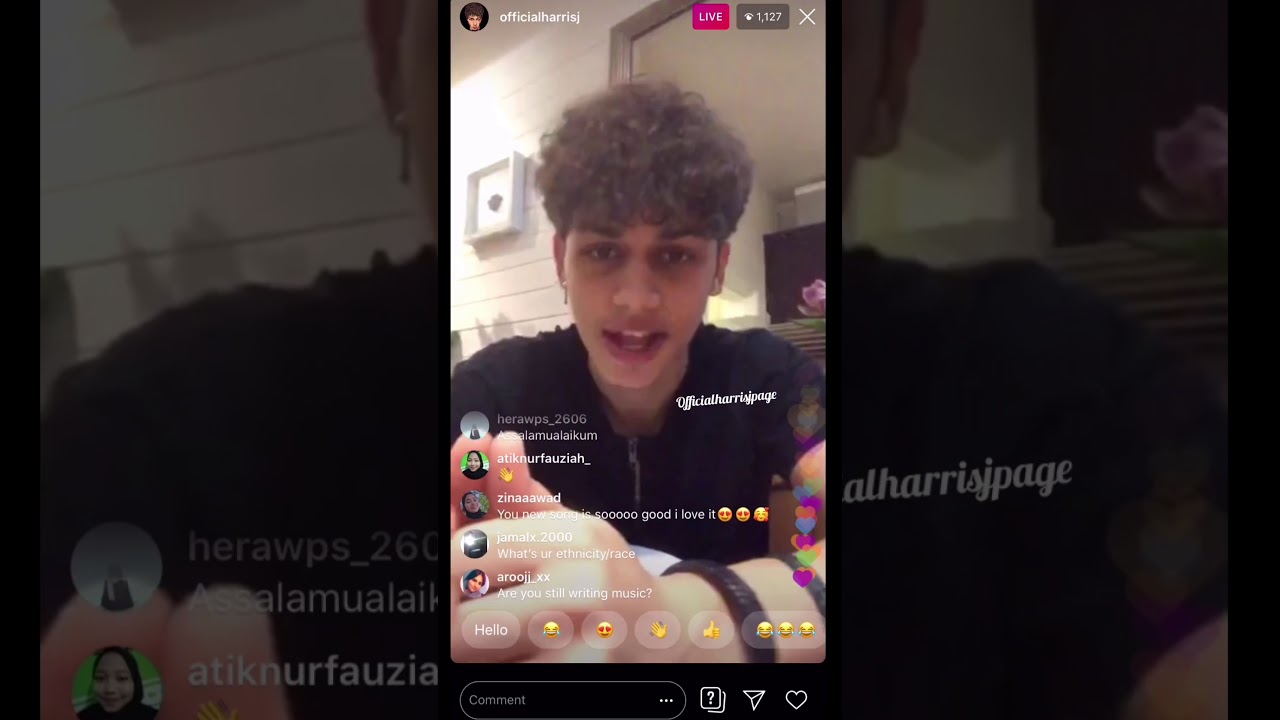 Harris J - Insta Live (24/12/19)