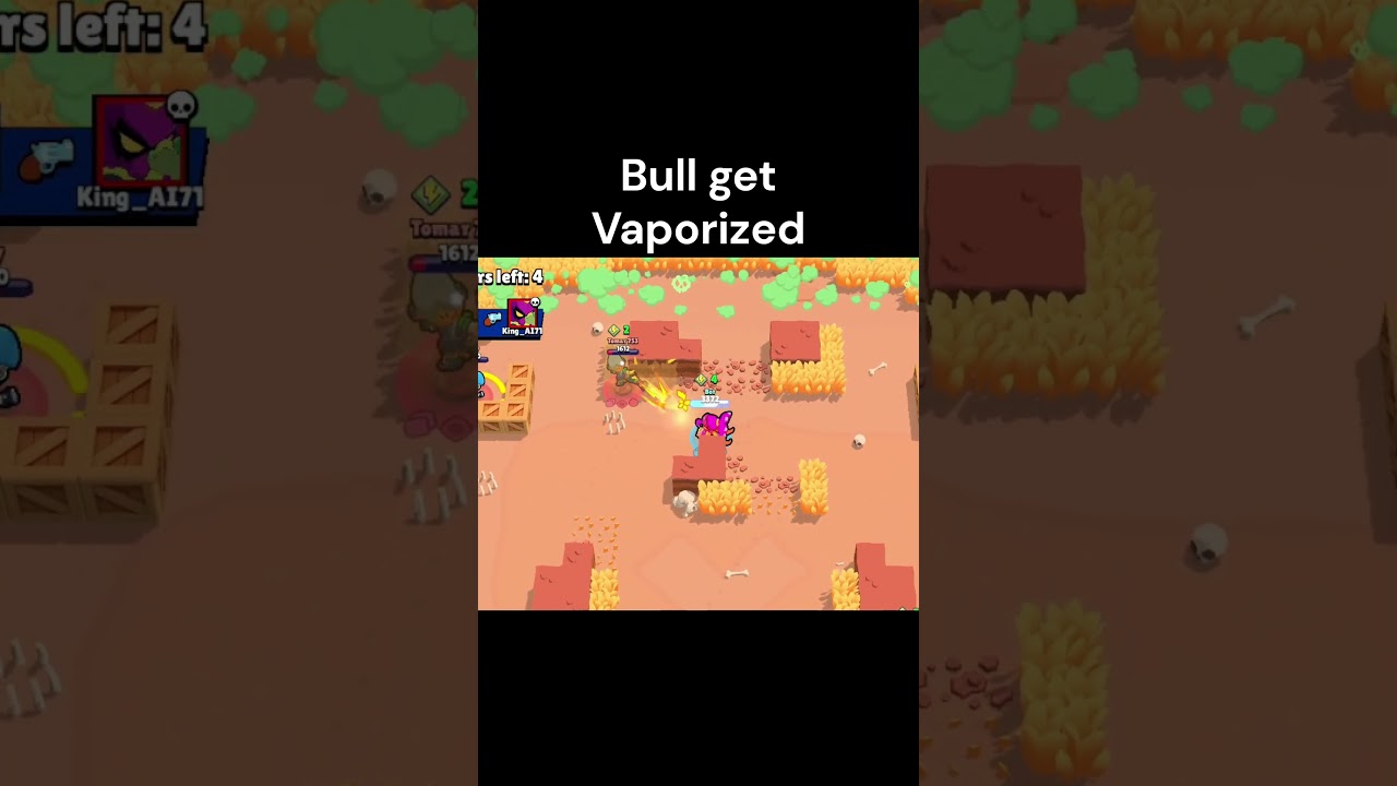 Poor Bull #brawstarsmemes #brawlstargameplay #brawlstars #gaming #shorts