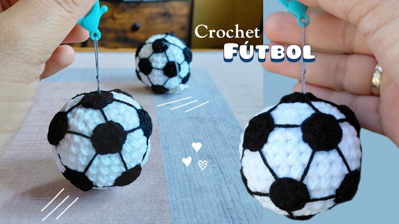 ⚽️ BALÓN a Crochet de FÚTBOL | Tutorial más  Fácil de lo que parece! #crochet