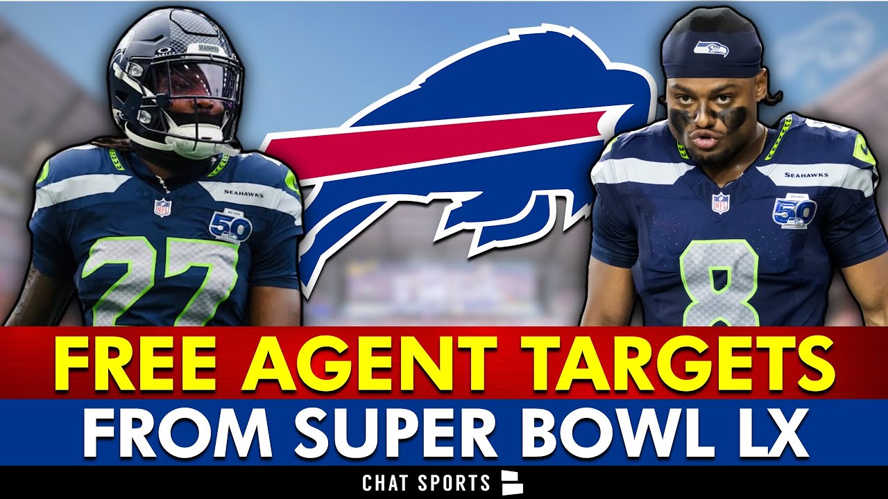 Buffalo Bills Free Agent Targets From Super Bowl LX Ft. Coby Bryant & Riq Woolen