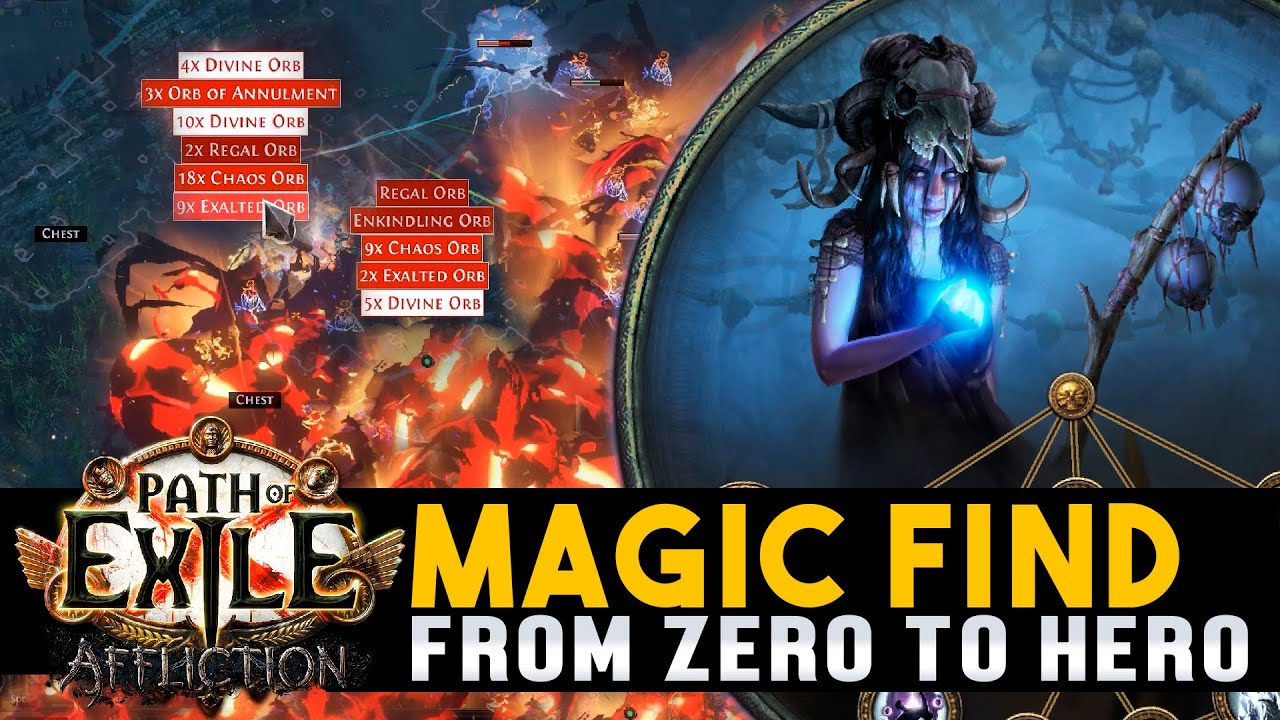 Occultist Penance Brand - How to Start Magic Find [Part 1] Path Of Exile - Affliction 3.23