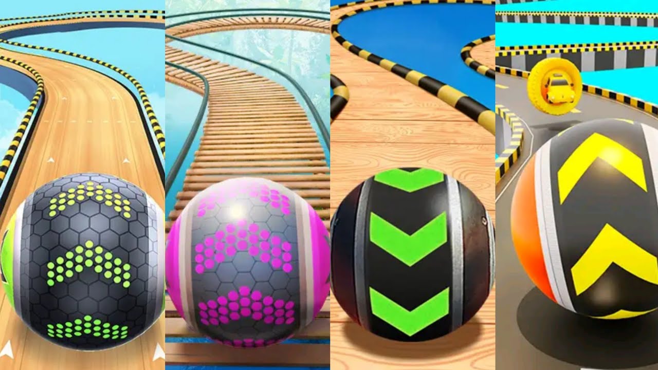 Going Balls Funny Fails VS Rollance Balls, Sky Rolling Balls 3D ,City Ball Run Walkthrough 445