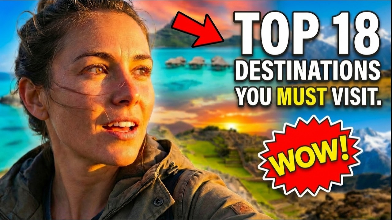 TOP 18 Destinations You Must Visit in 2026 🌍🔥