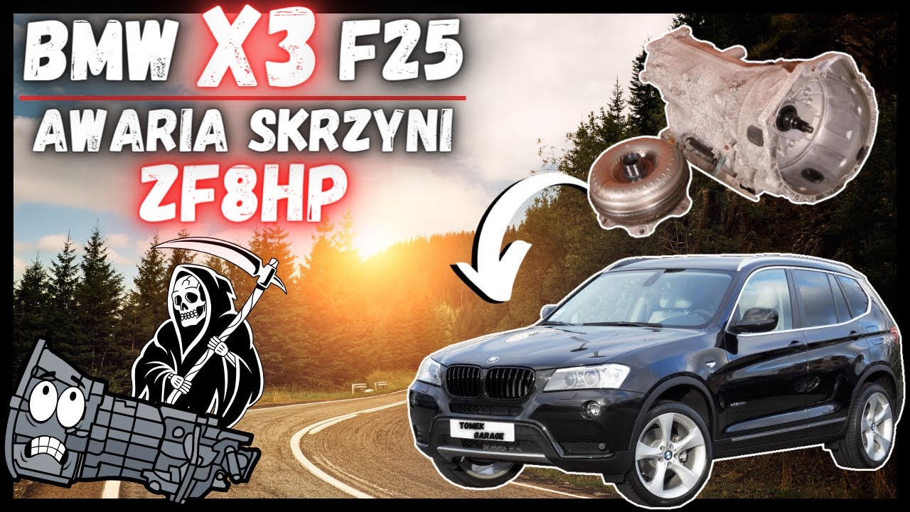 Brak Napędu - Automatyczna Skrzynia 8HP | BMW F25 X3 | Silnik N55 #DrogaAwaria