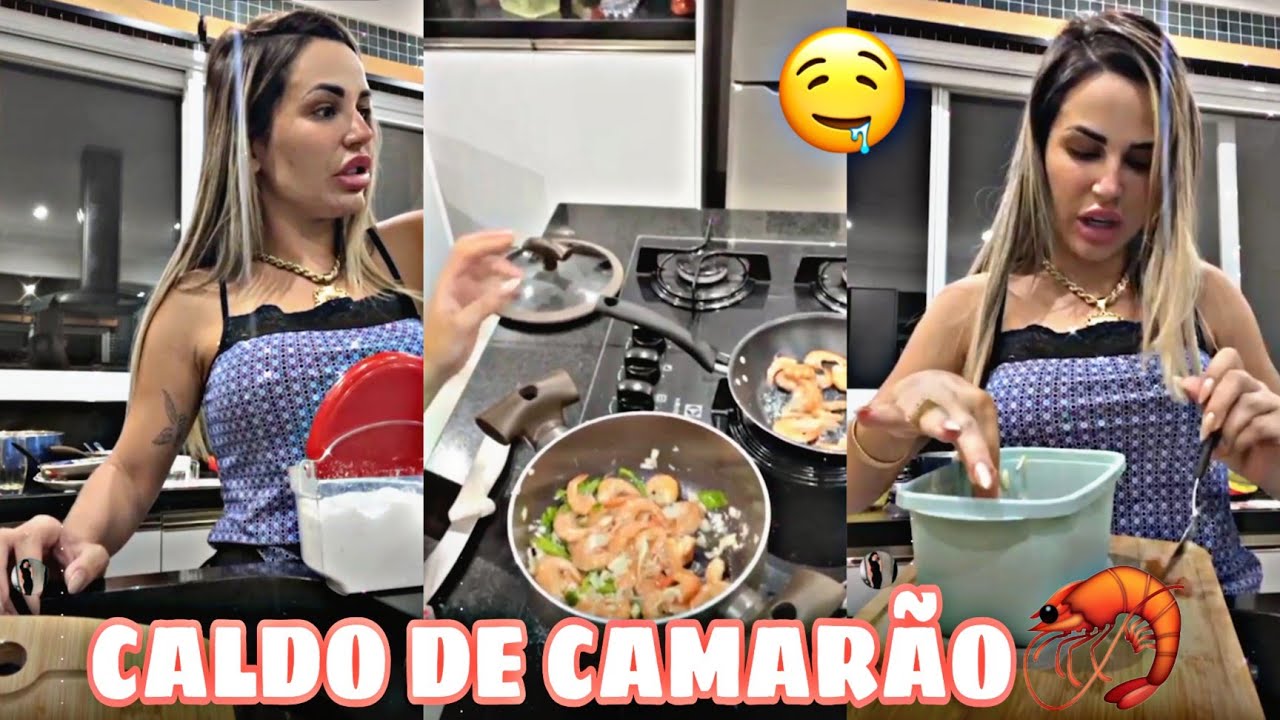 RECEITA DE CALDO DE CAMARÃO COM A DRA.DEOLANE 😋