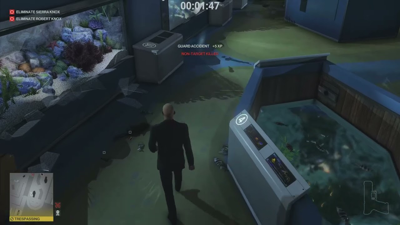 Hitman 2 Tanked, Hitman 2 Sleeping With the Fishes, Hitman 2 Fish Slapping Dance, Frutti Di Mare