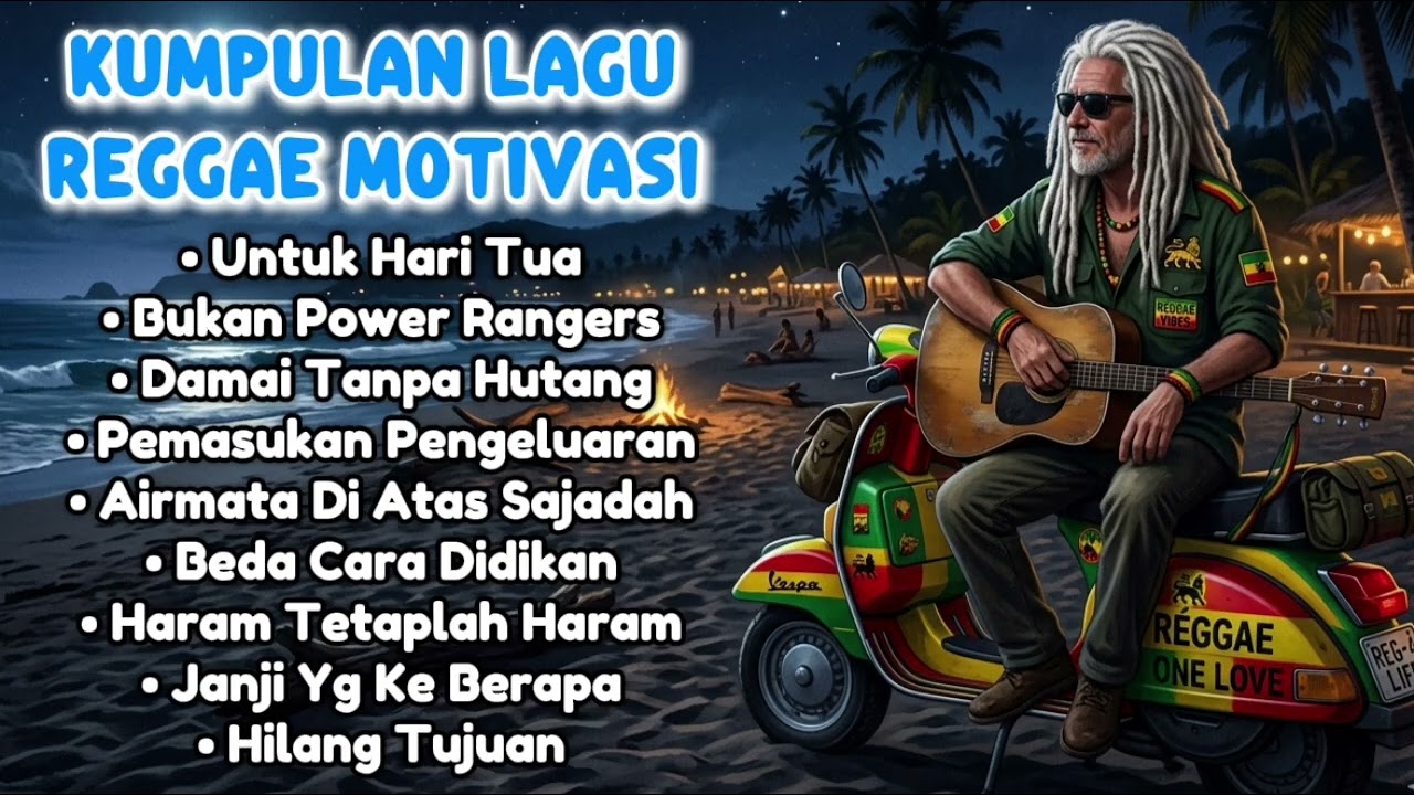 Kumpulan Lagu REGGAE MOTIVASI - Teman Kerja | Slow Reggae 🌴🌅🌊🎸🎶
