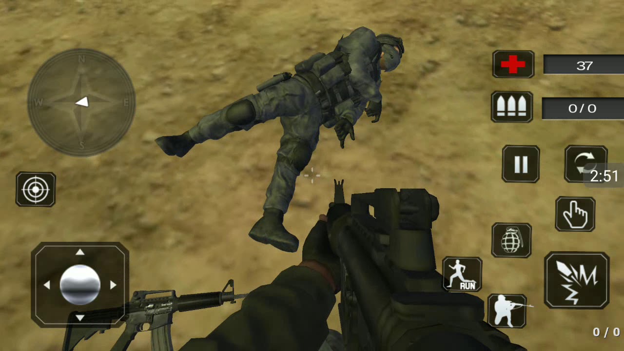 Counter Terrorist Stealth Mission Battleground War - Android Gameplay# 4