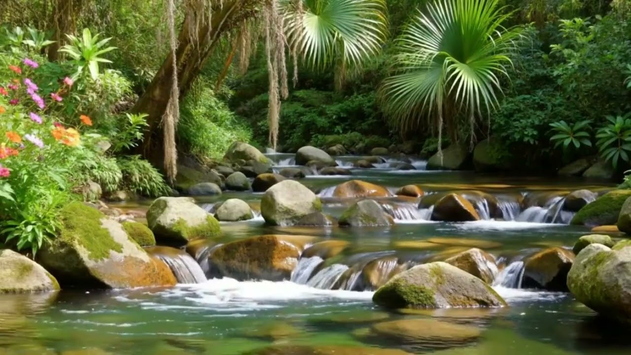 Relaxing River Sounds for Mental Health 🌿 Calm Your Mind & Reduce Stress