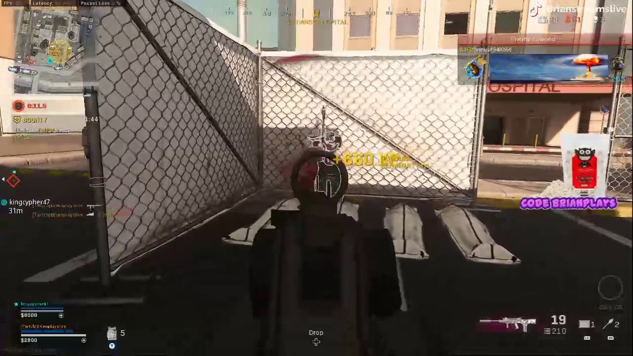 Warzone hospital visit 🤪