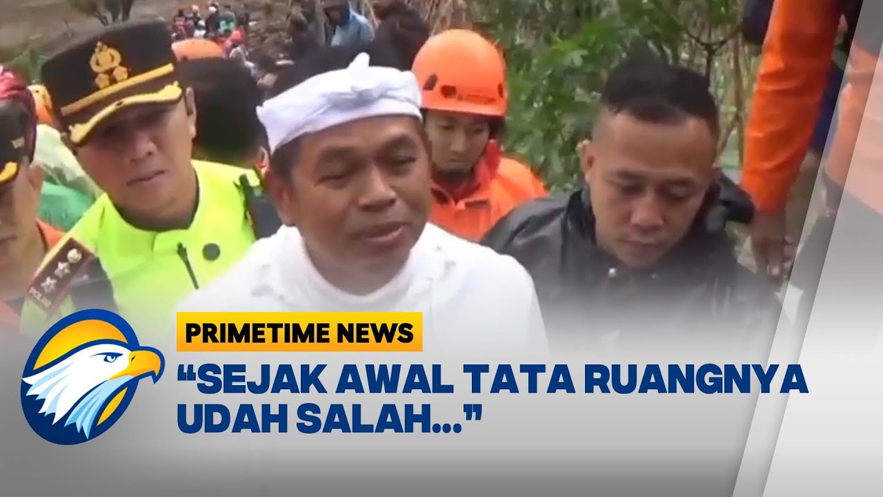 KDM Soroti Alih Fungsi Lahan di Longsor Cisarua | Primetime News